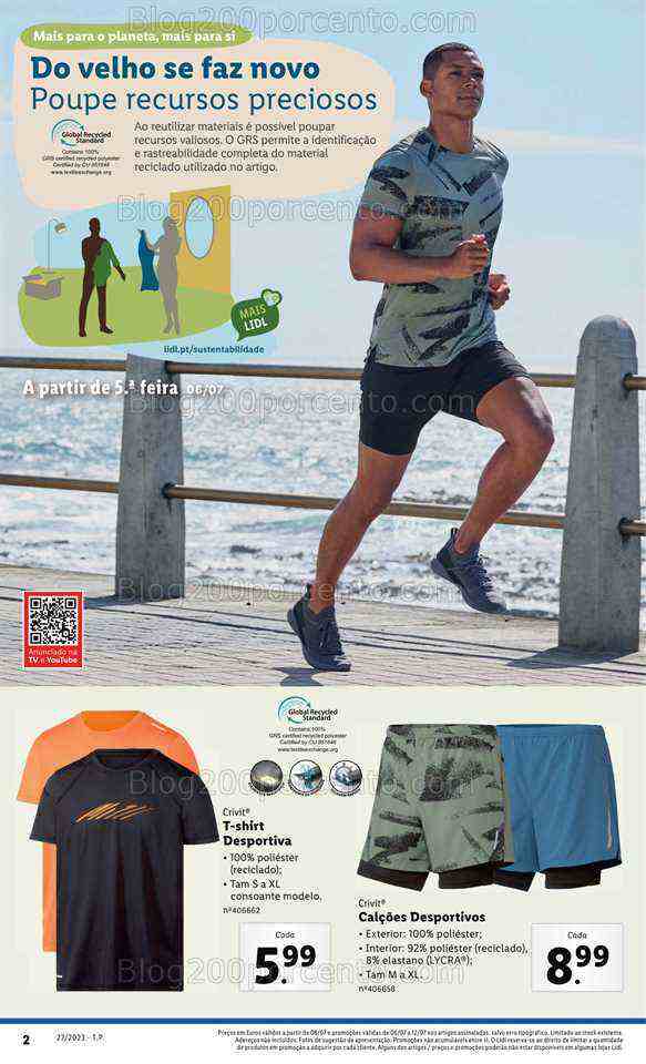 Antevisão Folheto LIDL Bazar Promoções a partir de 6 julho