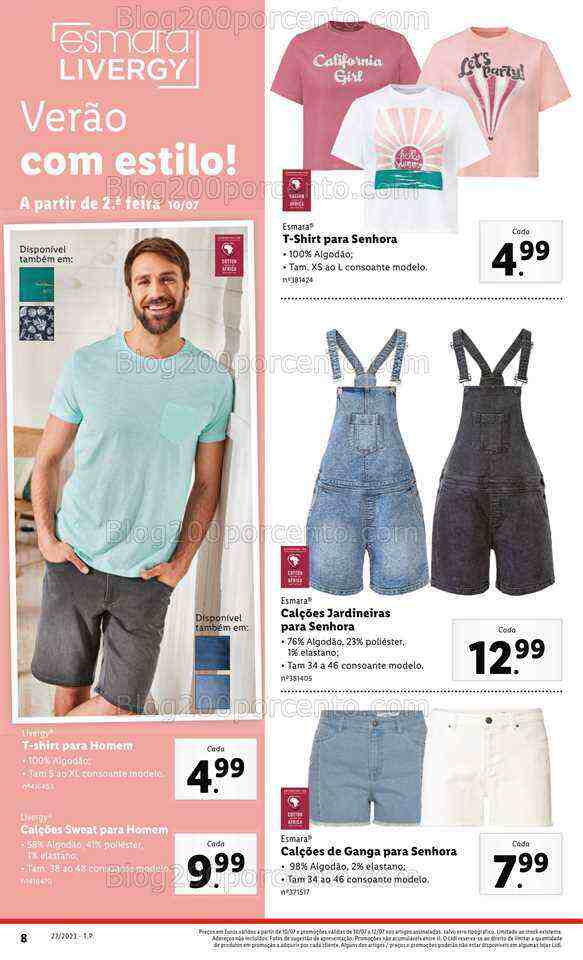 Antevisão Folheto LIDL Bazar Promoções a partir de 10 julho