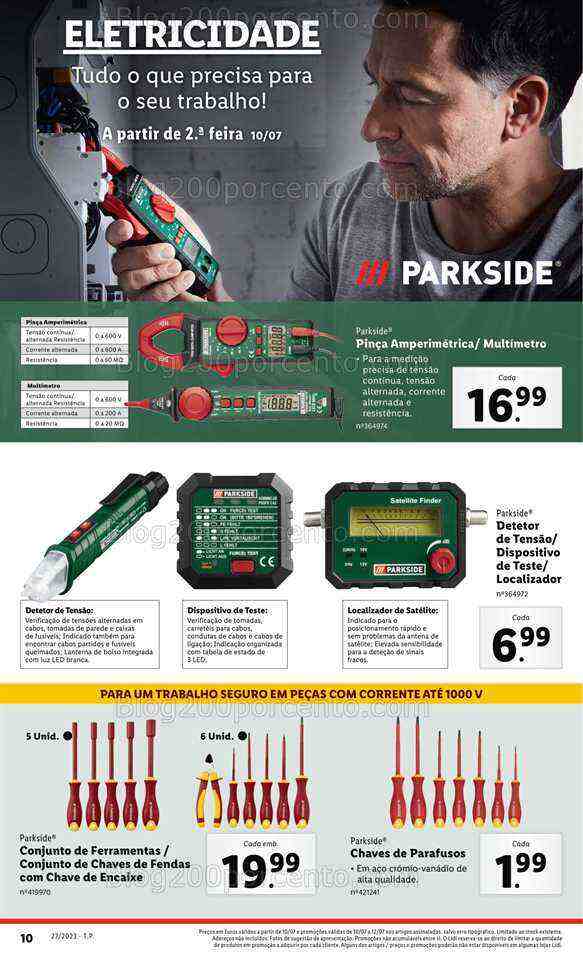 Antevisão Folheto LIDL Bazar Promoções a partir de 10 julho