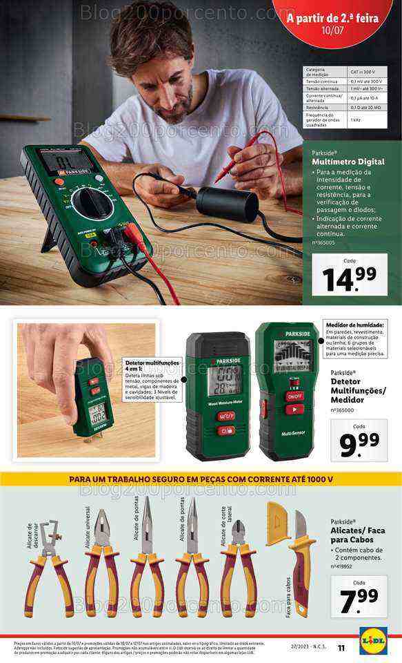 Antevisão Folheto LIDL Bazar Promoções a partir de 10 julho