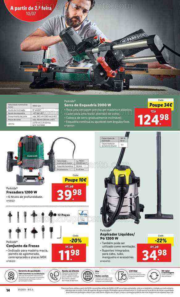 Antevisão Folheto LIDL Bazar Promoções a partir de 10 julho