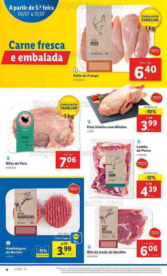 Antevisão Folheto LIDL Promoções de 6 a 12 julho