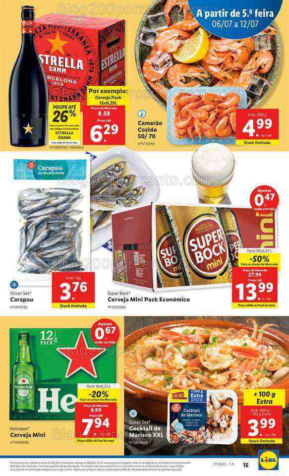 Antevisão Folheto LIDL Promoções de 6 a 12 julho