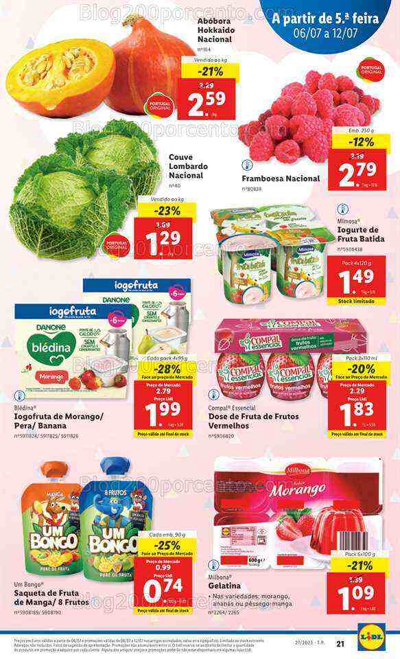 Antevisão Folheto LIDL Feira do Bebé Promoções de 6 a 12 julho