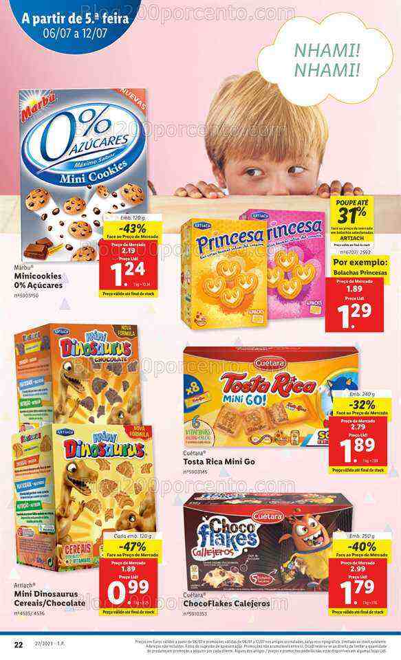 Antevisão Folheto LIDL Feira do Bebé Promoções de 6 a 12 julho