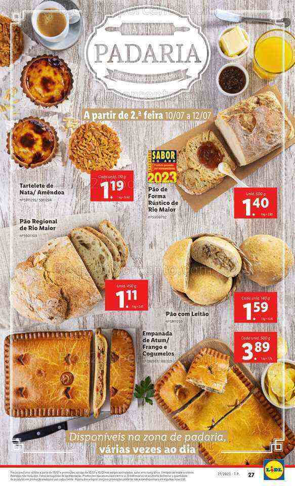 Antevisão Folheto LIDL Promoções de 6 a 12 julho