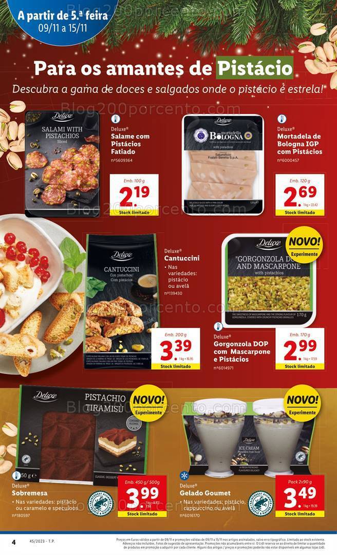 Antevisão Folheto LIDL Promoções de 9 a 15 novembro