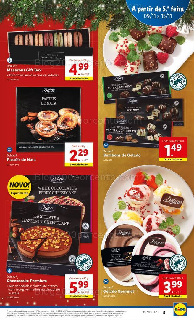 Antevisão Folheto LIDL Promoções de 9 a 15 novembro
