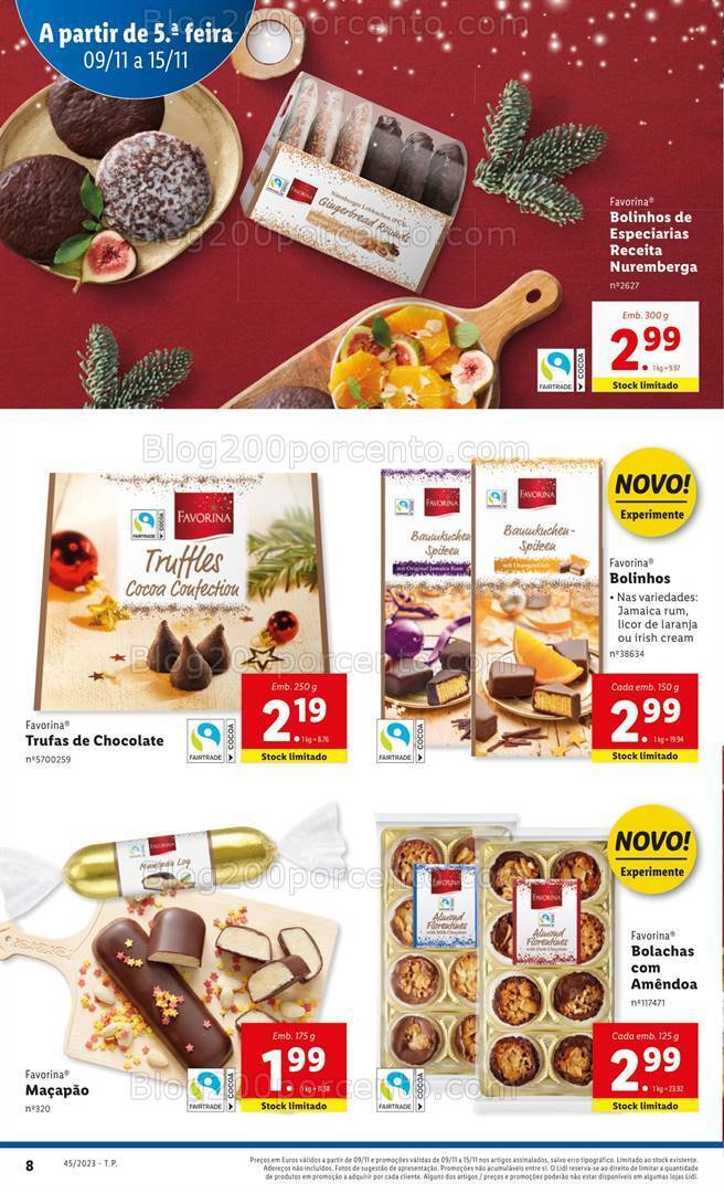Antevisão Folheto LIDL Promoções de 9 a 15 novembro