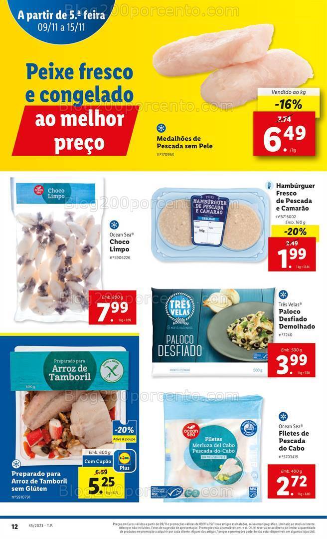 Antevisão Folheto LIDL Promoções de 9 a 15 novembro