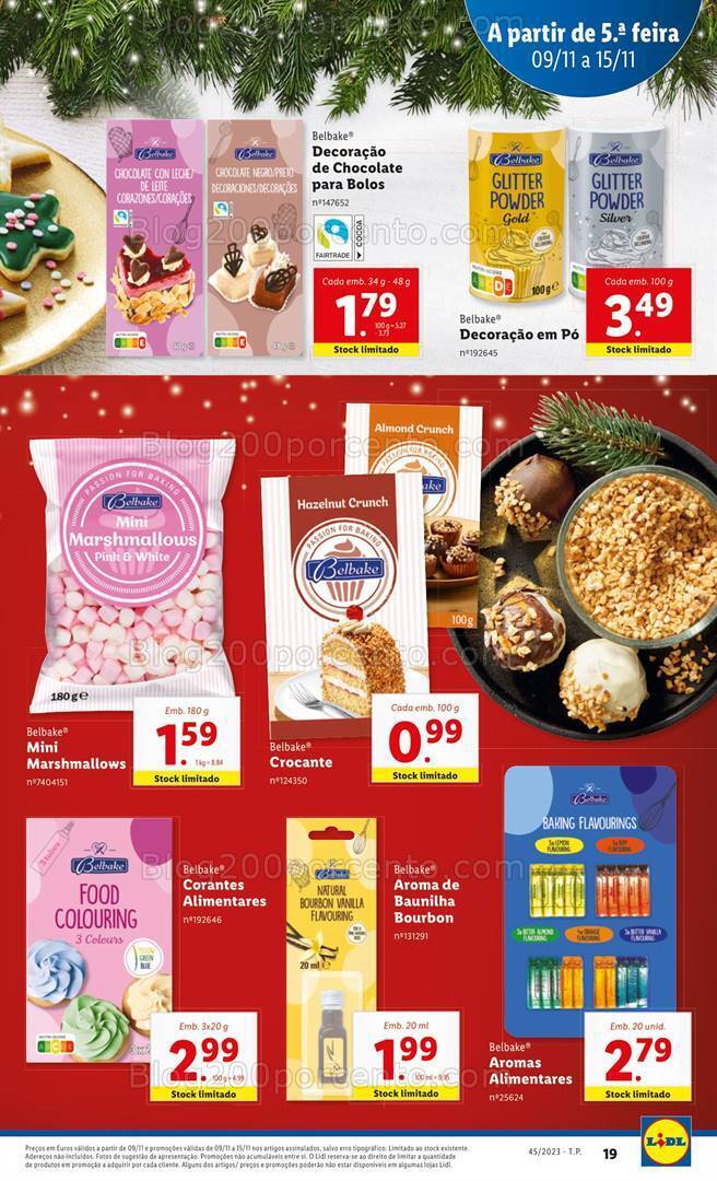 Antevisão Folheto LIDL Promoções de 9 a 15 novembro