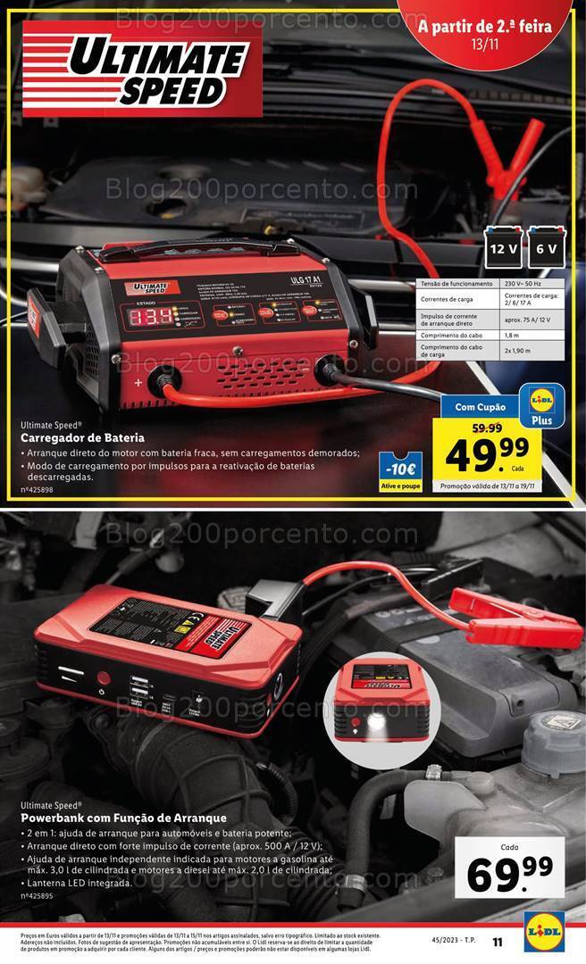 Antevisão Folheto LIDL Bazar Promoções de 9 a 15 novembro