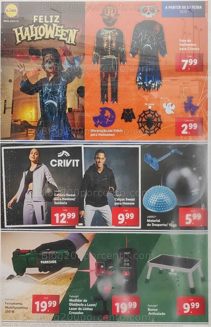 Antevisão Folheto LIDL Bazar Promoções a partir de 10 outubro