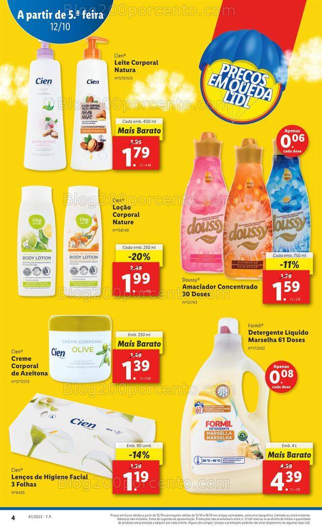 Antevisão Folheto LIDL Promoções de 12 a 18 outubro