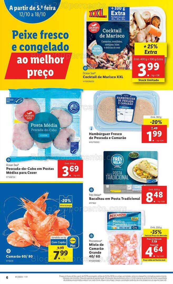 Antevisão Folheto LIDL Promoções de 12 a 18 outubro