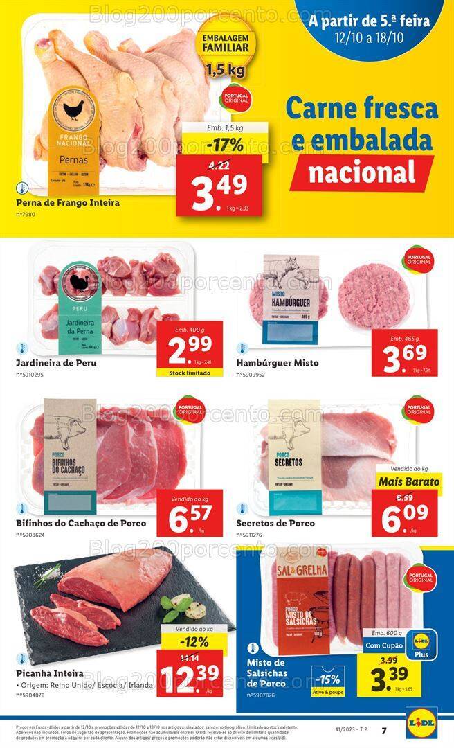 Antevisão Folheto LIDL Promoções de 12 a 18 outubro
