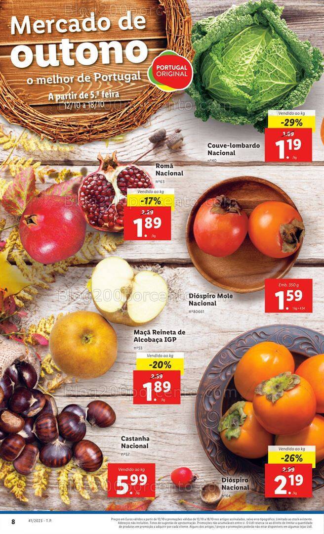 Antevisão Folheto LIDL Promoções de 12 a 18 outubro