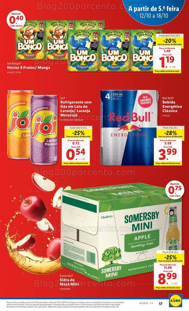 Antevisão Folheto LIDL Promoções de 12 a 18 outubro