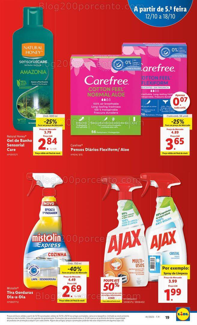 Antevisão Folheto LIDL Promoções de 12 a 18 outubro