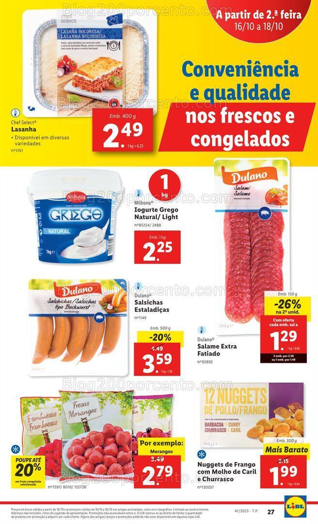 Antevisão Folheto LIDL Promoções de 12 a 18 outubro