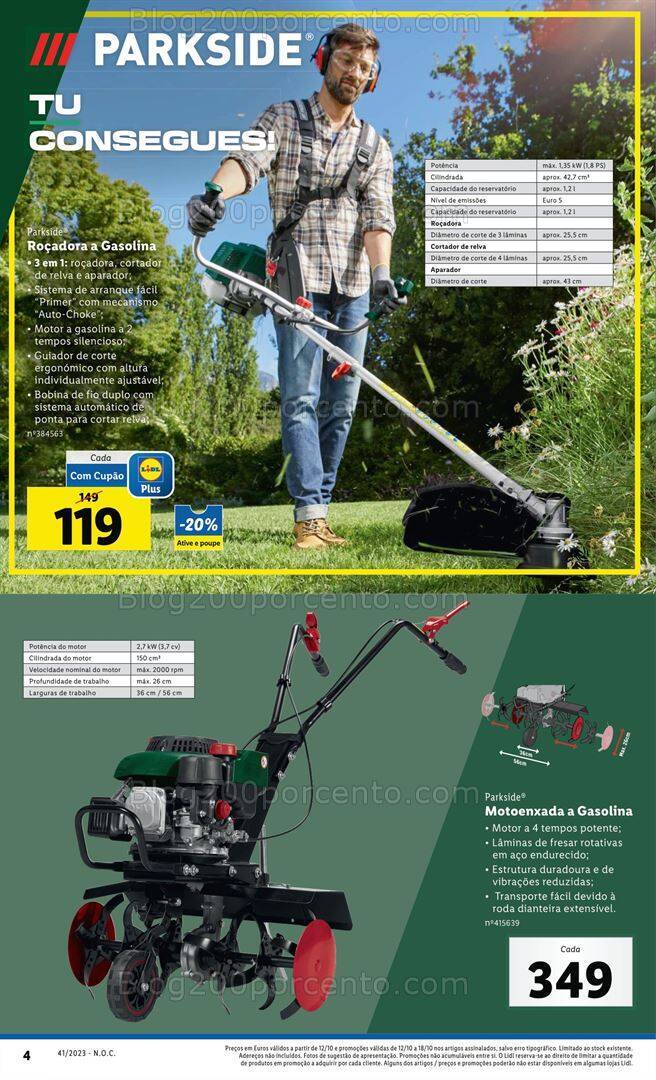 Antevisão Folheto LIDL Bazar Promoções a partir de 12 outubro