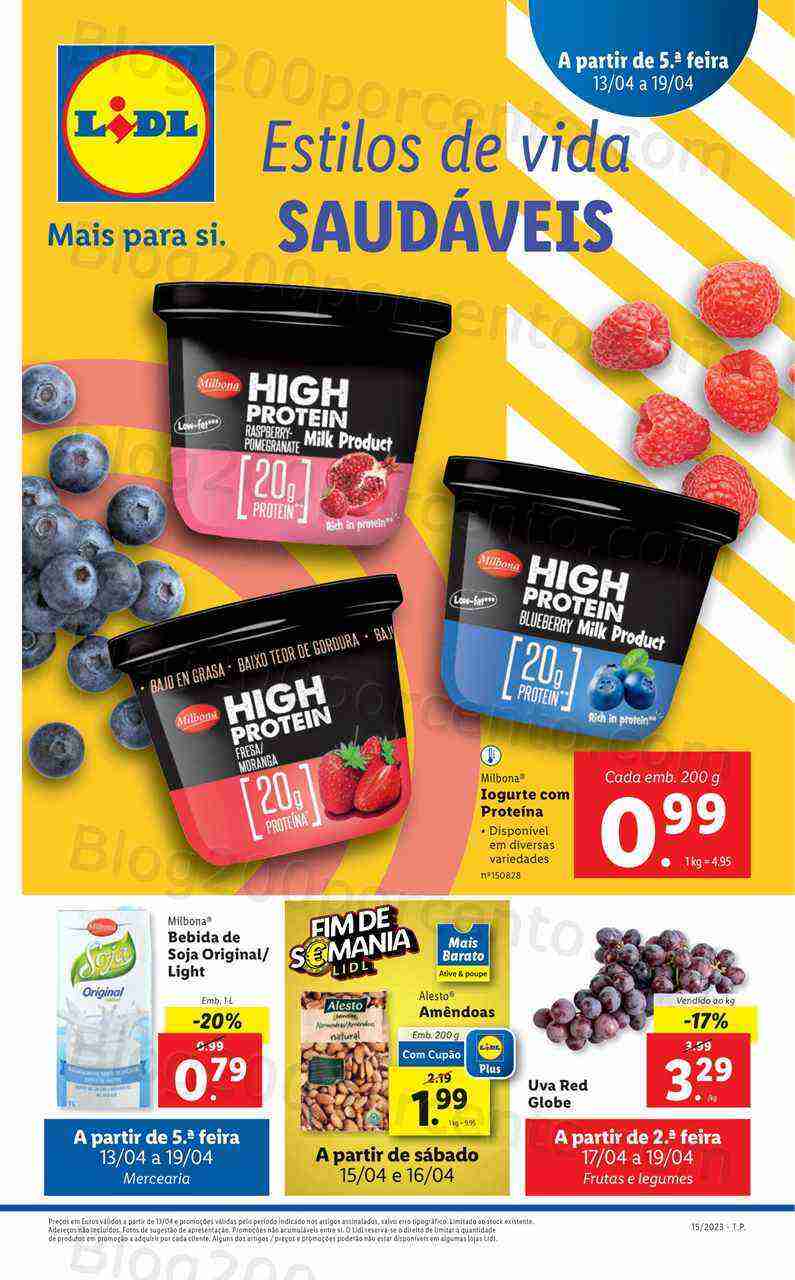 Antevisão Folheto LIDL Promoções de 13 a 19 abril