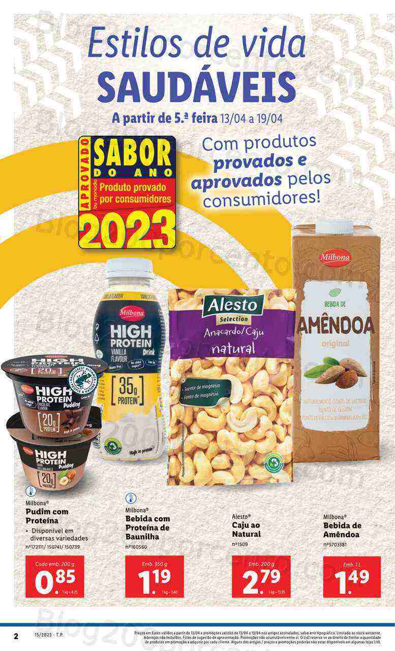 Antevisão Folheto LIDL Promoções de 13 a 19 abril