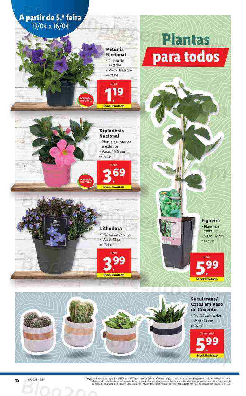 Antevisão Folheto LIDL Promoções de 13 a 19 abril