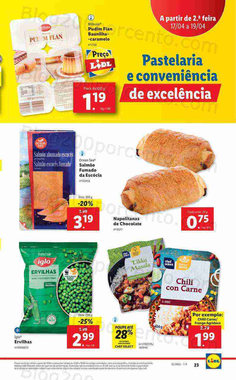 Antevisão Folheto LIDL Promoções de 13 a 19 abril