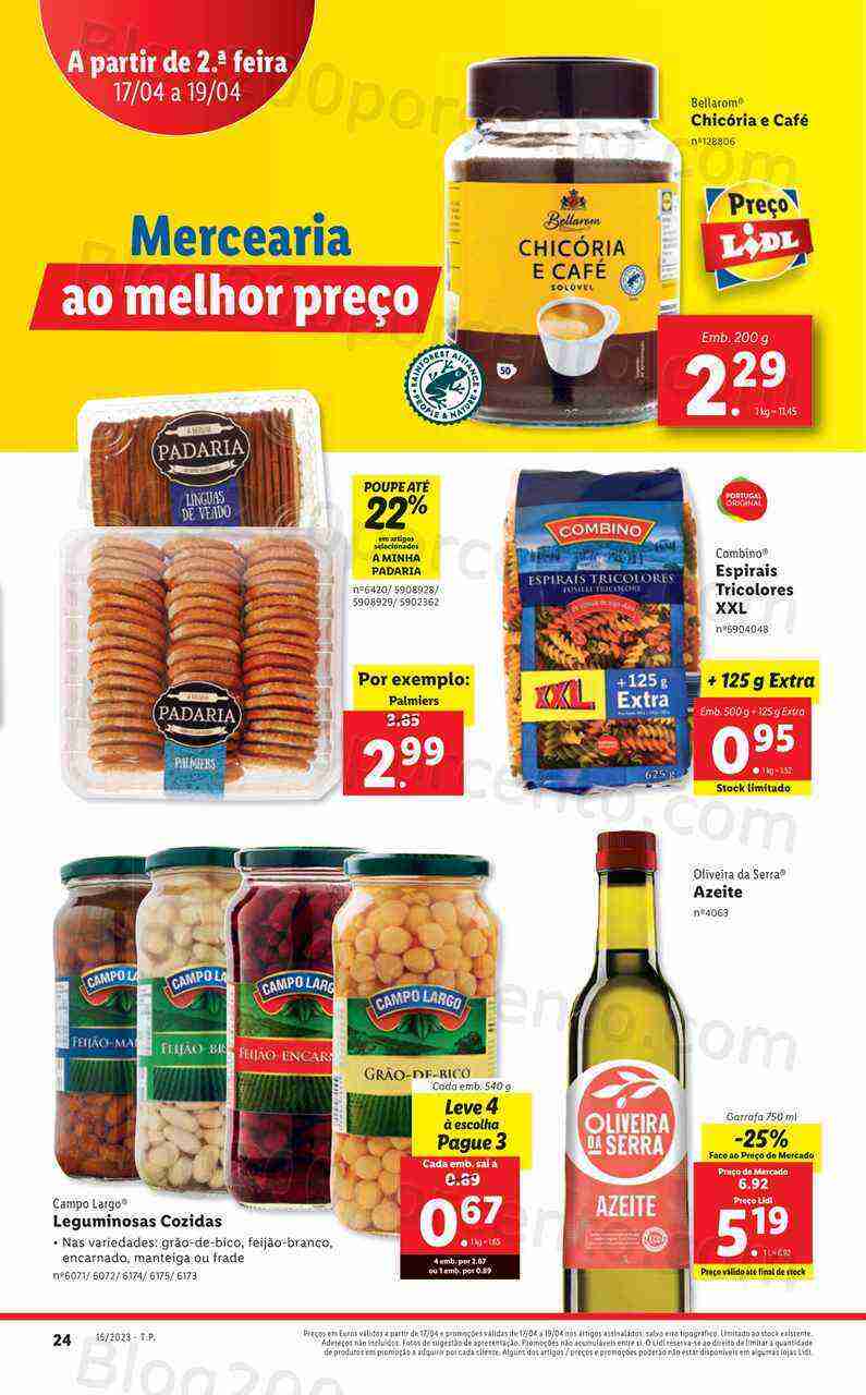 Antevisão Folheto LIDL Promoções de 13 a 19 abril