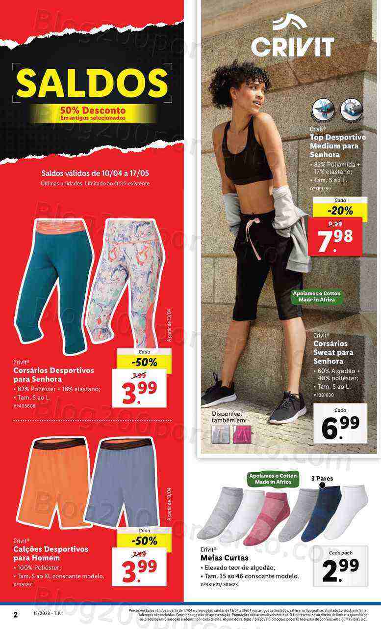 Antevisão Folheto LIDL Promoções de 13 a 19 abril