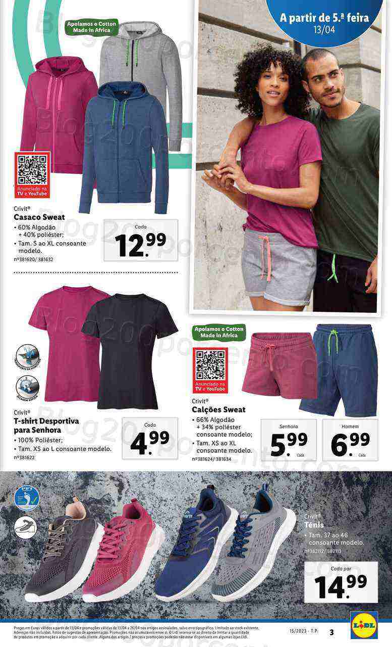 Antevisão Folheto LIDL Promoções de 13 a 19 abril