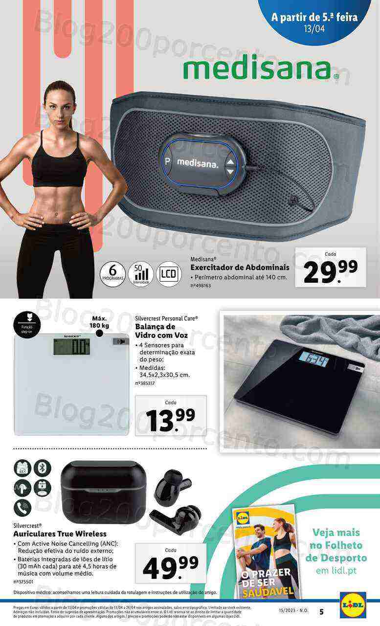 Antevisão Folheto LIDL Promoções de 13 a 19 abril