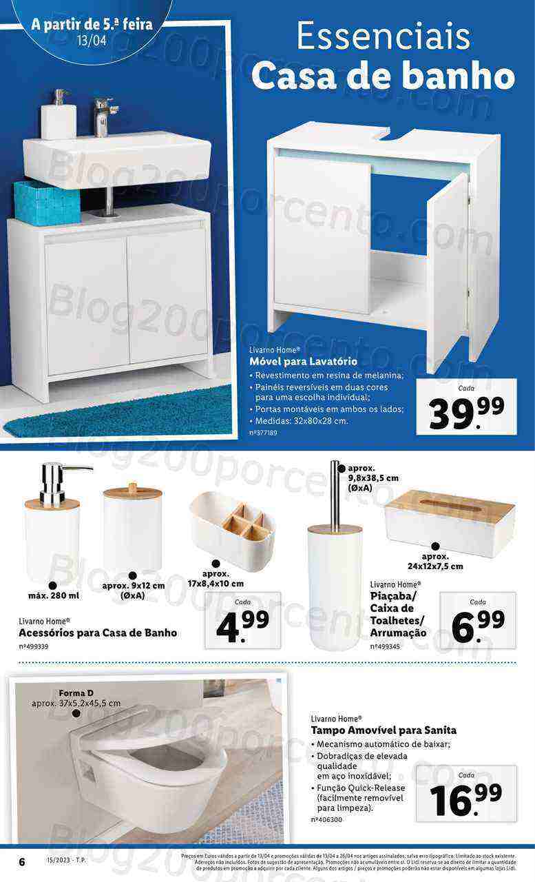 Antevisão Folheto LIDL Promoções de 13 a 19 abril