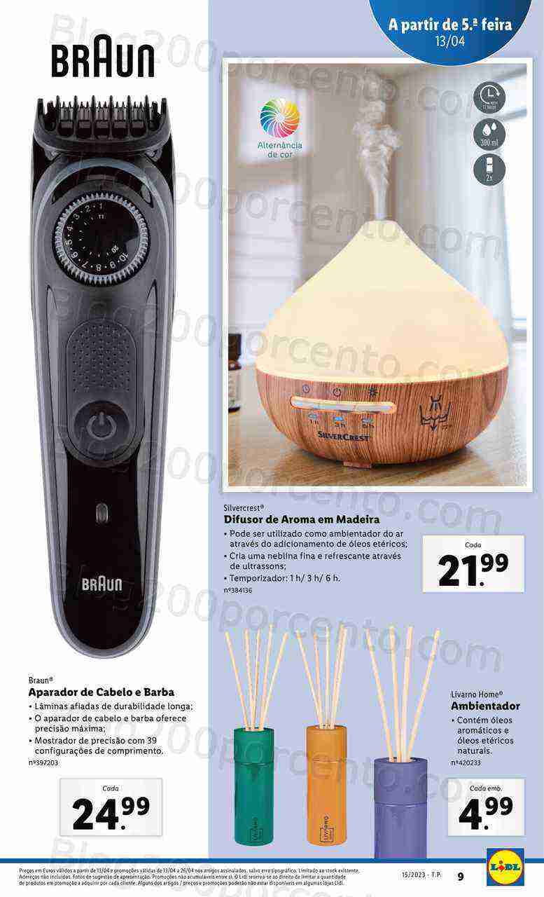 Antevisão Folheto LIDL Promoções de 13 a 19 abril