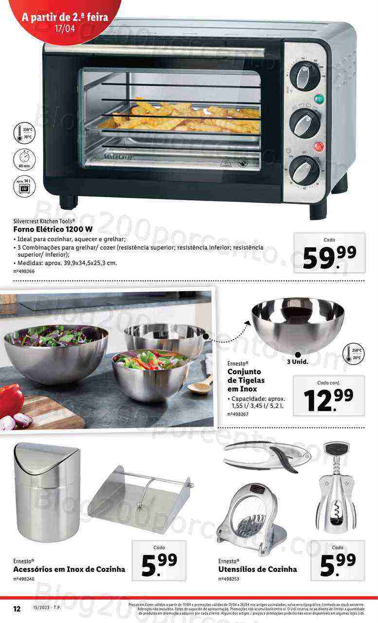 Antevisão Folheto LIDL Promoções de 13 a 19 abril