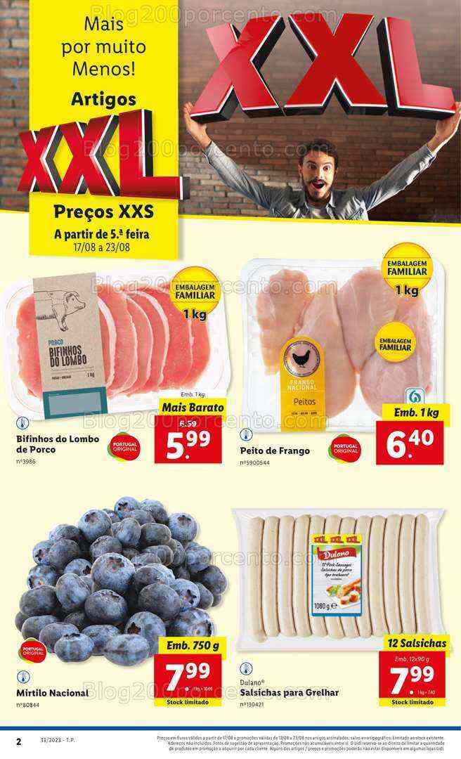 Antevisão Folheto LIDL Promoções de 17 a 23 agosto