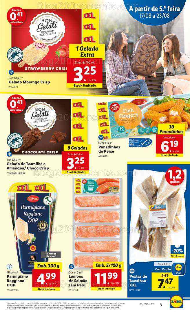 Antevisão Folheto LIDL Promoções de 17 a 23 agosto