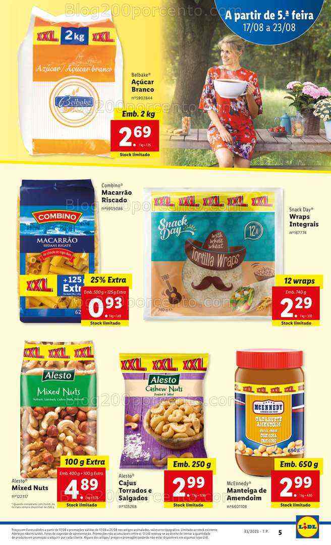 Antevisão Folheto LIDL Promoções de 17 a 23 agosto