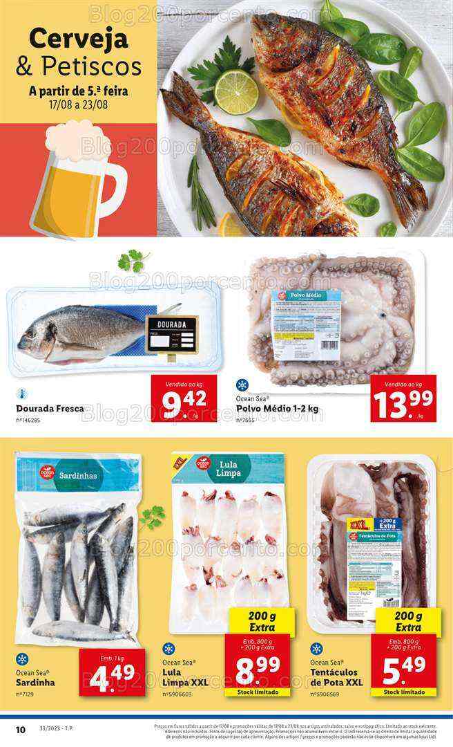 Antevisão Folheto LIDL Promoções de 17 a 23 agosto