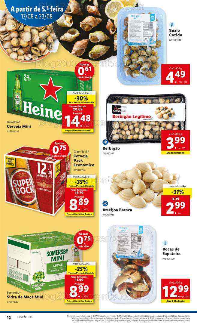 Antevisão Folheto LIDL Promoções de 17 a 23 agosto