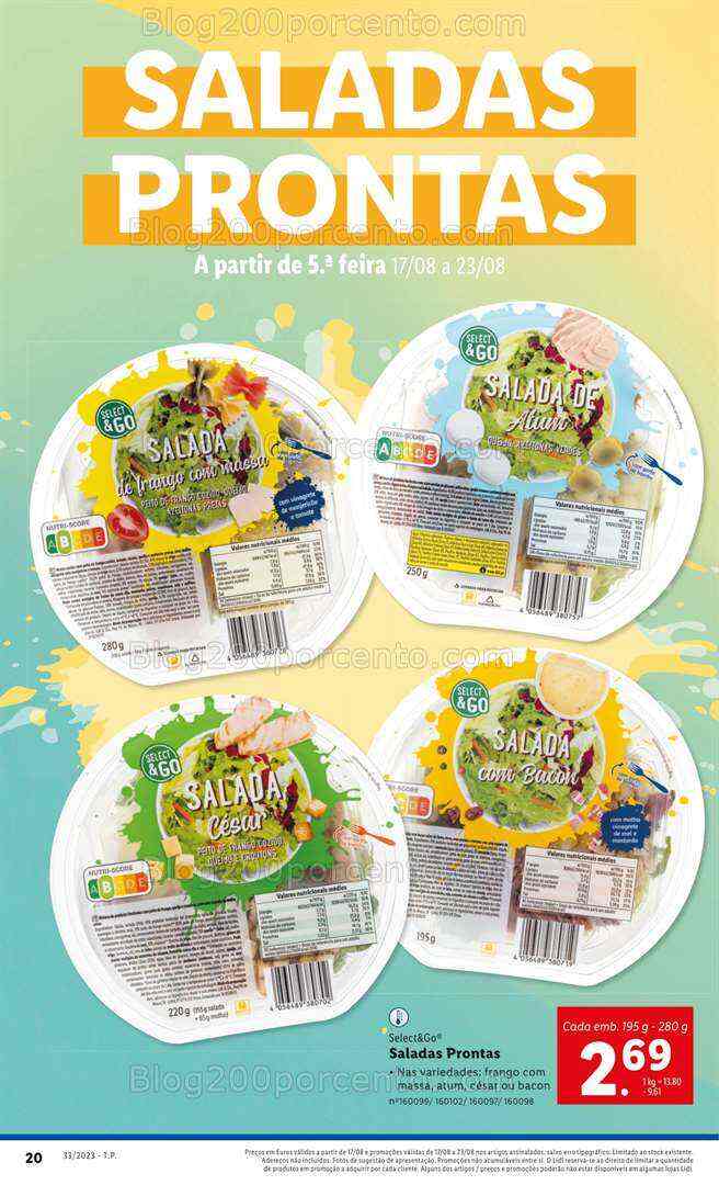 Antevisão Folheto LIDL Promoções de 17 a 23 agosto