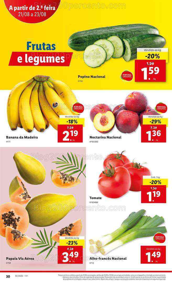 Antevisão Folheto LIDL Promoções de 17 a 23 agosto