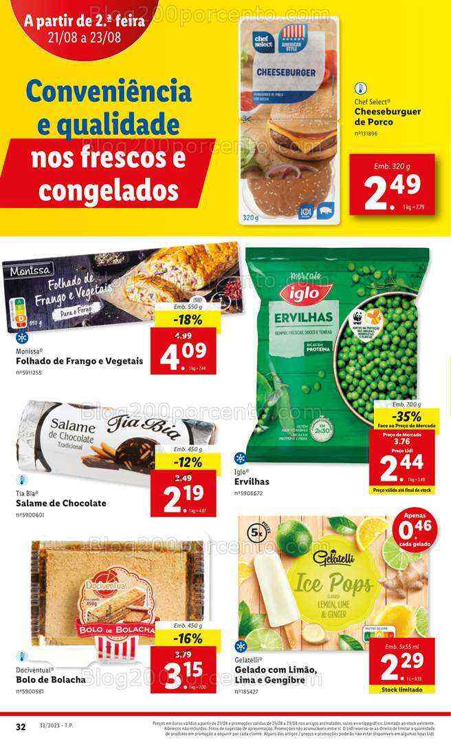 Antevisão Folheto LIDL Promoções de 17 a 23 agosto