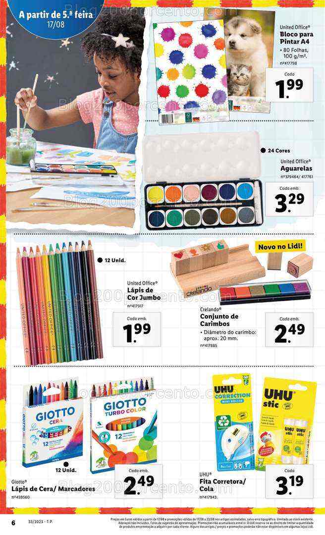 Antevisão Folheto LIDL Bazar Promoções de 17 a 23 agosto