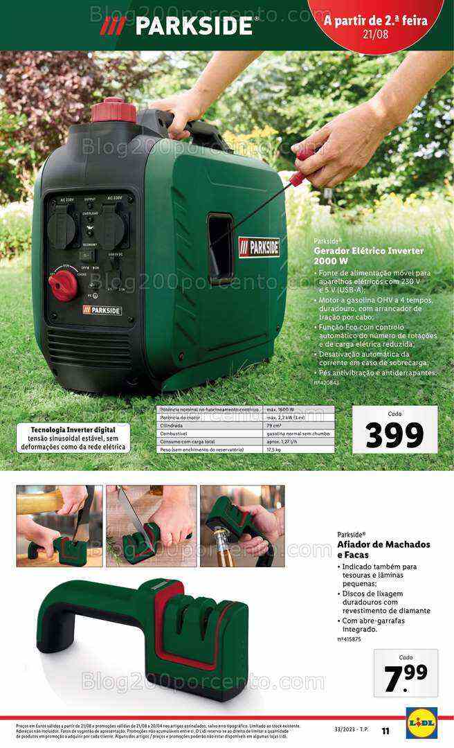 Antevisão Folheto LIDL Bazar Promoções de 17 a 23 agosto