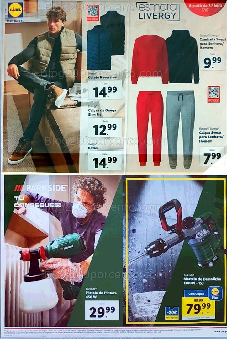 Antevisão Folheto LIDL Bazar Promoções a partir de 18 janeiro
