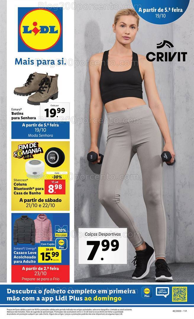 Antevisão Folheto LIDL Bazar Promoções de 19 a 25 outubro