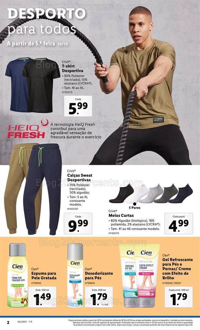 Antevisão Folheto LIDL Bazar Promoções de 19 a 25 outubro