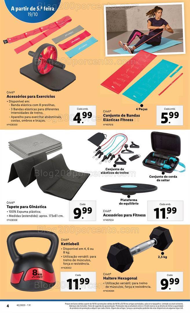 Antevisão Folheto LIDL Bazar Promoções de 19 a 25 outubro